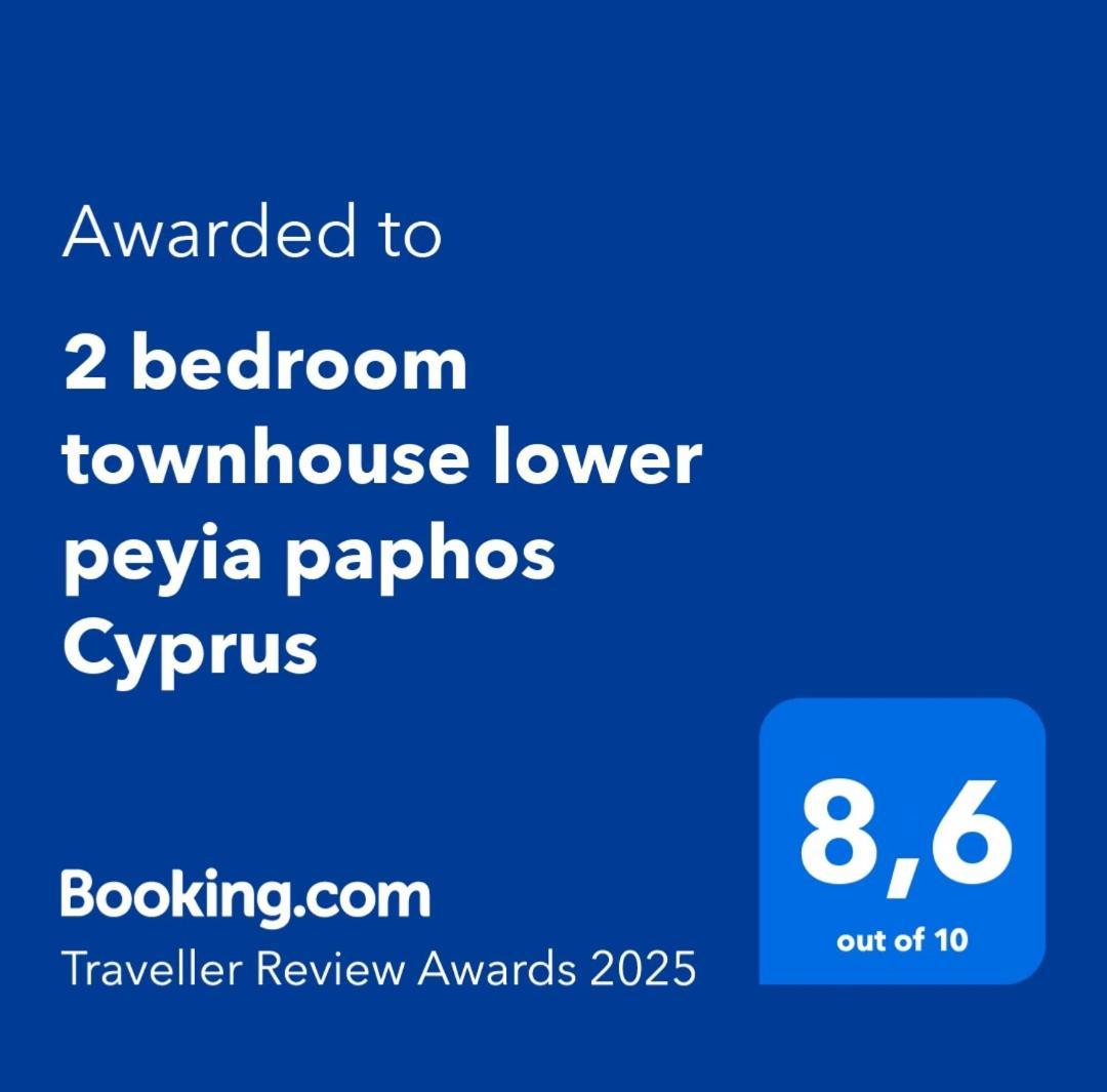 2 Bedroom Townhouse Lower Paphos Cyprus * Peyia